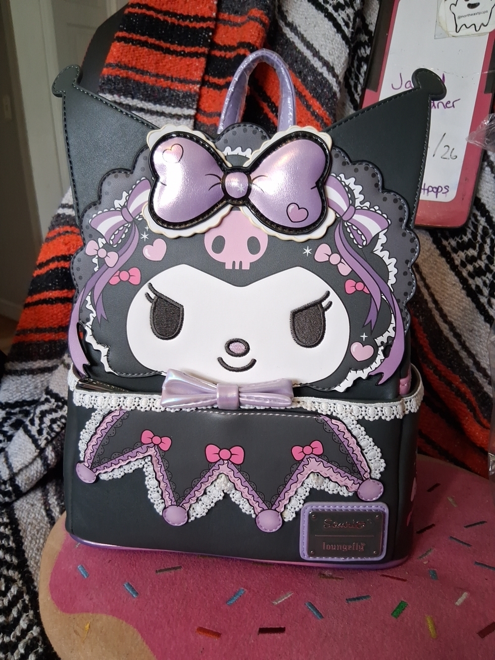 Loungefly Kuromi Mini Backpack Books-A-Million Exclusive New With Tags